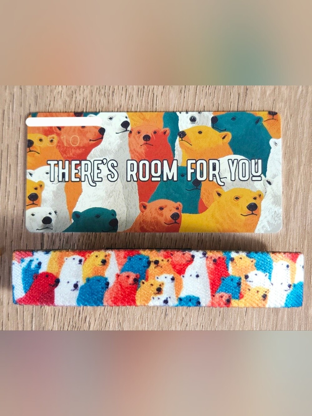 ZOX "THERE'S ROOM FOR YOU" #510 BLOG NEW MEDIUM UNREDEEMED COLLECTIBLE WRISTBAND